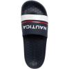 image:imageNautica Mens Open Toe Slide Sandals  Comfortable Indoor amp Outdoor Shower SlippersNavy Red Whiteatun