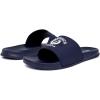 image:imageNautica Mens Open Toe Slide Sandals  Comfortable Indoor amp Outdoor Shower SlippersNavy White Porter