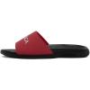 image:imageNautica Mens Open Toe Slide Sandals  Comfortable Indoor amp Outdoor Shower SlippersRed Blackpierre
