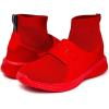 image:imageNautica Mens SlipOn Sneaker High Top Socks Shoes with Ankle Support  Comfortable amp Breathable LaceUp Gym Walking Running ShoesAnellored Mono