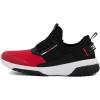 image:imageNautica Mens Sneakers Athletic Comfortable Casual LaceUp Fashion Walking ShoesRed Black Geoff