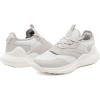 image:imageNautica Womens Casual Fashion Sneakers  Comfortable Walking Shoes with Knit Upper and Cushioned SupportWarm Greyrosea
