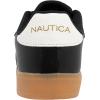 image:imageNautica Womens Fashion Sneaker Classic Casual Shoe with Soft Cushion Comfort and Durable Gum Bottom Outsole  KeotaBlack Whitekeota