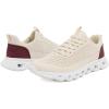 image:imageNautica Womens Running Shoes Lightweight Athletic Sneakers Breathable Cushioned LaceUp Gym Walking amp Training TrainersBurgundy
