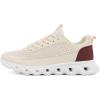 image:imageNautica Womens Running Shoes Lightweight Athletic Sneakers Breathable Cushioned LaceUp Gym Walking amp Training TrainersBurgundy