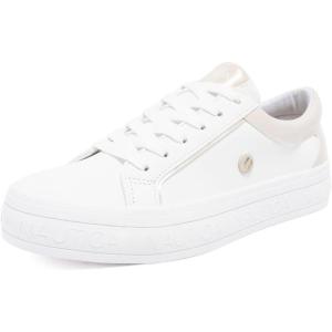 image:imageNautica Women Fashion Sneaker LaceUp Tennis Casual Shoes for LadiesWhite Sandosmanthus