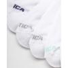 image:imageNautica Womens Quarter Cut Moisture Control Athletic Socks with Cushioned Comfort 12 PackAll White