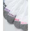 image:imageNautica Womens Quarter Cut Moisture Control Athletic Socks with Cushioned Comfort 12 PackClassic White