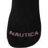 image:imageNautica Womens Quarter Cut Moisture Control Athletic Socks with Cushioned Comfort 12 PackJet Black