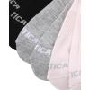 image:imageNautica Womens Quarter Cut Moisture Control Athletic Socks with Cushioned Comfort 12 PackLight Pink Black