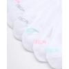 image:imageNautica Womens Quarter Cut Moisture Control Athletic Socks with Cushioned Comfort 12 PackWhite Pink
