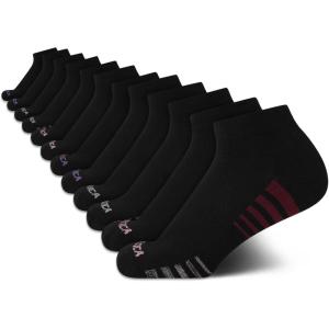 image:imageNautica Womens Quarter Cut Moisture Control Athletic Socks with Cushioned Comfort 12 PackJet Black