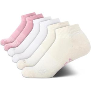 image:imageNautica Womens Quarter Socks  6 Pack Cushioned Athletic Performance Breathable Mesh Womens Ankle Socks Sizes 410Pink Oatmeal