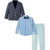 image:imageNautica Boys 4piece Suit Set with Dress Shirt Tie Jacket and PantsLucite