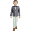 image:imageNautica Boys 4piece Suit Set with Dress Shirt Tie Jacket and PantsLucite