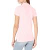 image:imageNautica Womens 5Button Short Sleeve Breathable 100 Cotton Polo ShirtCradle Pink