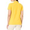 image:imageNautica Womens 5Button Short Sleeve Breathable 100 Cotton Polo ShirtDaffodil