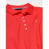 image:imageNautica Womens 5Button Short Sleeve Breathable 100 Cotton Polo ShirtHibiscus