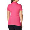 image:imageNautica Womens 5Button Short Sleeve Breathable 100 Cotton Polo ShirtLeis Pink