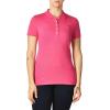 image:imageNautica Womens 5Button Short Sleeve Breathable 100 Cotton Polo ShirtLeis Pink