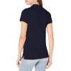 image:imageNautica Womens 5Button Short Sleeve Breathable 100 Cotton Polo ShirtNavy