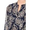 image:imageNautica Womens 5Button Short Sleeve Breathable 100 Cotton Polo ShirtNight Sky Blue Multi