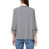 image:imageNautica Womens 5Button Short Sleeve Breathable 100 Cotton Polo ShirtNight Sky Multi