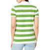 image:imageNautica Womens 5Button Short Sleeve Breathable 100 Cotton Polo ShirtSalted LimeBright White