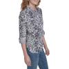 image:imageNautica Womens Button Front Long Sleeve Roll Tab ShirtNight Sky Bright White