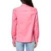 image:imageNautica Womens Button Front Long Sleeve Roll Tab ShirtPeony