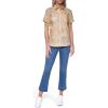 image:imageNautica Womens Button Front Short Sleeve Camp ShirtDeep Maize Multi