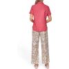 image:imageNautica Womens Button Front Short Sleeve Camp ShirtMineral Red