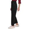image:imageNautica Womens Button Pocket Wide Leg Sailor JeansBlack