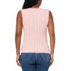image:imageNautica Womens Cable Shell Solid Sleeveless SweaterBridal Rose