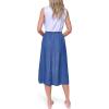 image:imageNautica Womens Cotton Poplin Caspian Utility PantMedium Azure