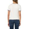 image:imageNautica Womens Crew Neck Solid Short Sleeve SweaterIvory Sky Captain