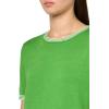 image:imageNautica Womens Crew Neck Solid Short Sleeve SweaterNew Leaf Ivory