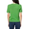 image:imageNautica Womens Crew Neck Solid Short Sleeve SweaterNew LeafBright White