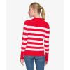 image:imageNautica Womens Crewneck Stripe Long Sleeve Crewneck SweaterRegatta Red Night Sky