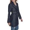 image:imageNautica Womens Denim Jean Trench Jacket OuterwearRinse