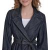 image:imageNautica Womens Denim Jean Trench Jacket OuterwearRinse