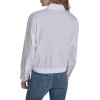 image:imageNautica Womens Long Sleeve Cotton Collared Zip Front JacketBright White