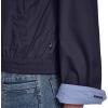 image:imageNautica Womens Long Sleeve Cotton Collared Zip Front JacketNight Sky