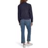 image:imageNautica Womens Long Sleeve Cotton Collared Zip Front JacketNight Sky