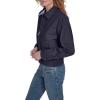 image:imageNautica Womens Long Sleeve Cotton Collared Zip Front JacketNight Sky