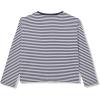 image:imageNautica Womens Long Sleeve Striped Cotton TopNight SkyBright White