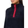 image:imageNautica Womens Mockneck Fleece Sweater PulloverNight Sky