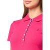 image:imageNautica Womens Polo Short Sleeve Button Placket PoloAster Pink