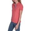 image:imageNautica Womens Polo Short Sleeve Button Placket PoloPeony