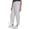 image:imageNautica Womens Pull on Cuffed Solid Ankle Length PantsBright White